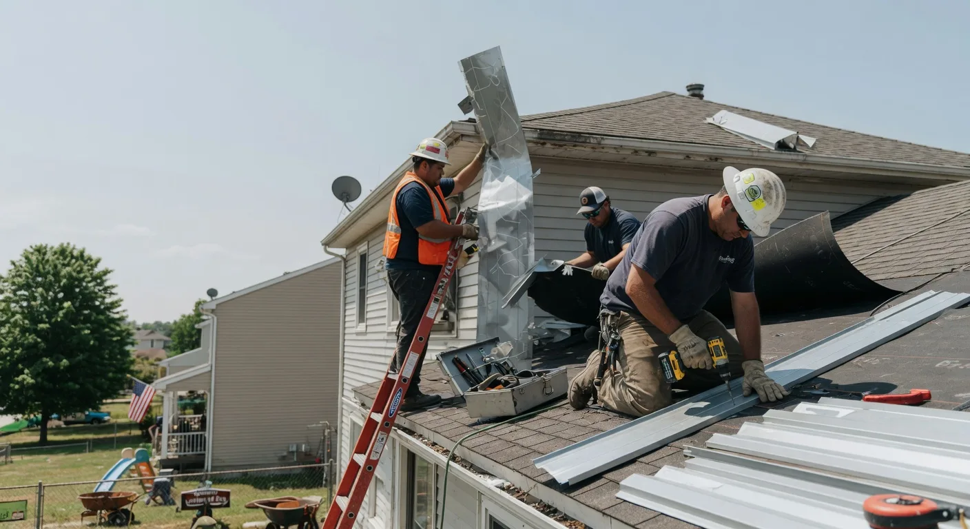 Metal Roof Repair in Mannsville, NY